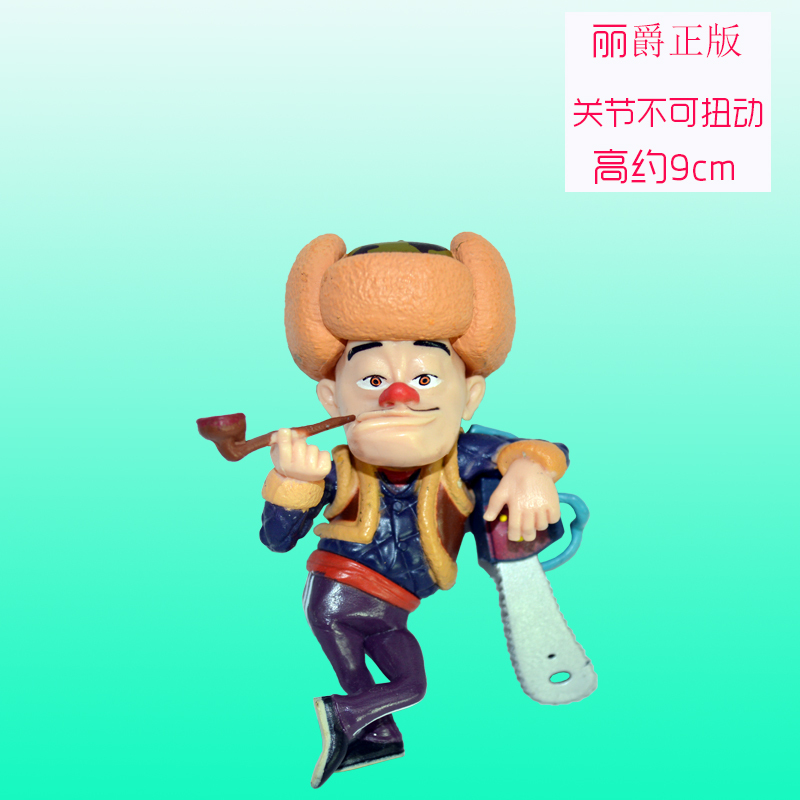 熊出没熊大熊二光头强熊熊公仔动物玩偶静态儿童玩具套装单只光头强a9