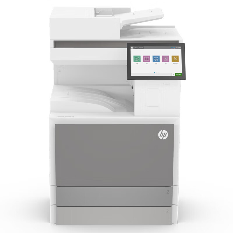 惠普MFP E73135dn A3黑白激光数码复合机 打印复印扫描 35页/分钟打印自动双面打印有线网络局域网连接高清大图