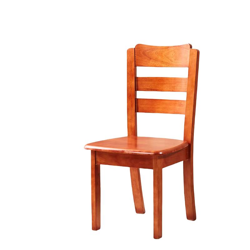 鑫木樽实木椅海棠色把高清大图