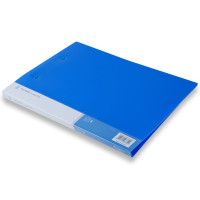 广博A2082 A4双强力夹 6册 文件夹 资料夹/PP文件夹 锐文系列 办公学习资料夹整理夹文件册