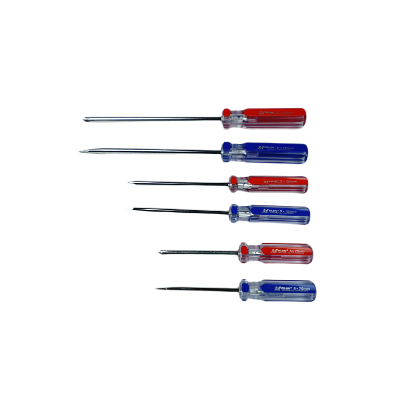 一字型彩条螺丝刀6*250高清大图