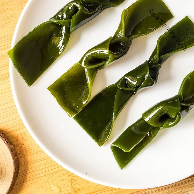 优质盐渍海带结无沙海白菜扣麻辣烫火锅烧烤撸串霞浦海菜海带扣结