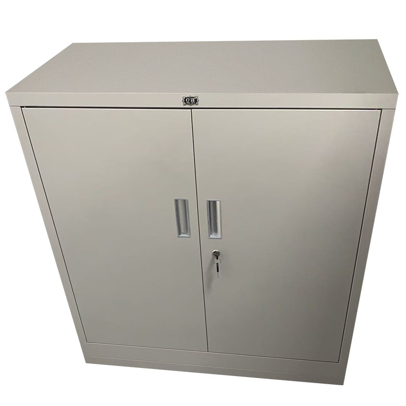 亿铁(YI TIE)钢制办公柜铁皮文件柜储物柜80*40*90cm/个高清大图