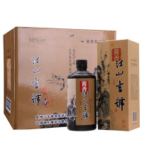 江山壹号 酱酒 53度茅台镇酱香型白酒500ml整箱6瓶装