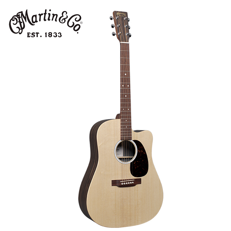 马丁(MARTIN)DCX2E-03单板缺角民谣电箱吉他41英寸D型背侧板HPL玫瑰木纹原装进口