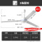 奥克斯三叶吊扇家用电风扇42寸吊顶扇吊风扇 105厘米小款吊扇