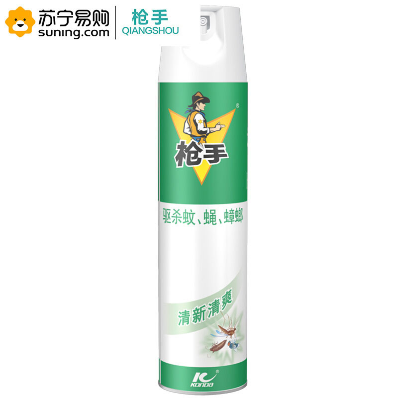 枪手杀虫气雾剂小骑士600ML
