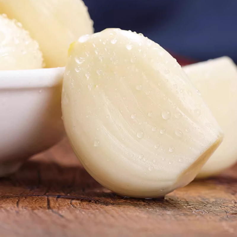 [西沛生鲜]河南新鲜紫皮分蒜 干大蒜 多瓣大蒜 净重5斤 大果 农家蔬菜 产地直发高清大图