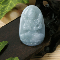 翡翠玉坠八大守护神坠本命佛菩萨十二生肖鼠牛虎兔龙蛇马羊猴鸡狗猪玉佩男女款带证书送女朋友七夕情人节礼物