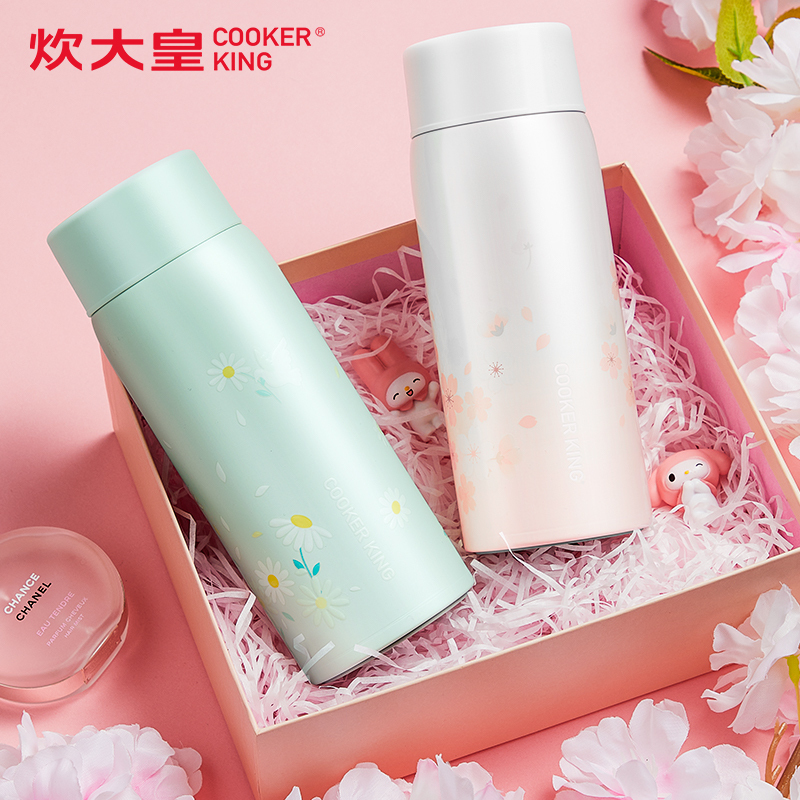 炊大皇花语保温杯350毫升 HY35A