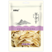 龙泉山 百合干 甜百合 食用滋补百合 精选无硫百合干100g