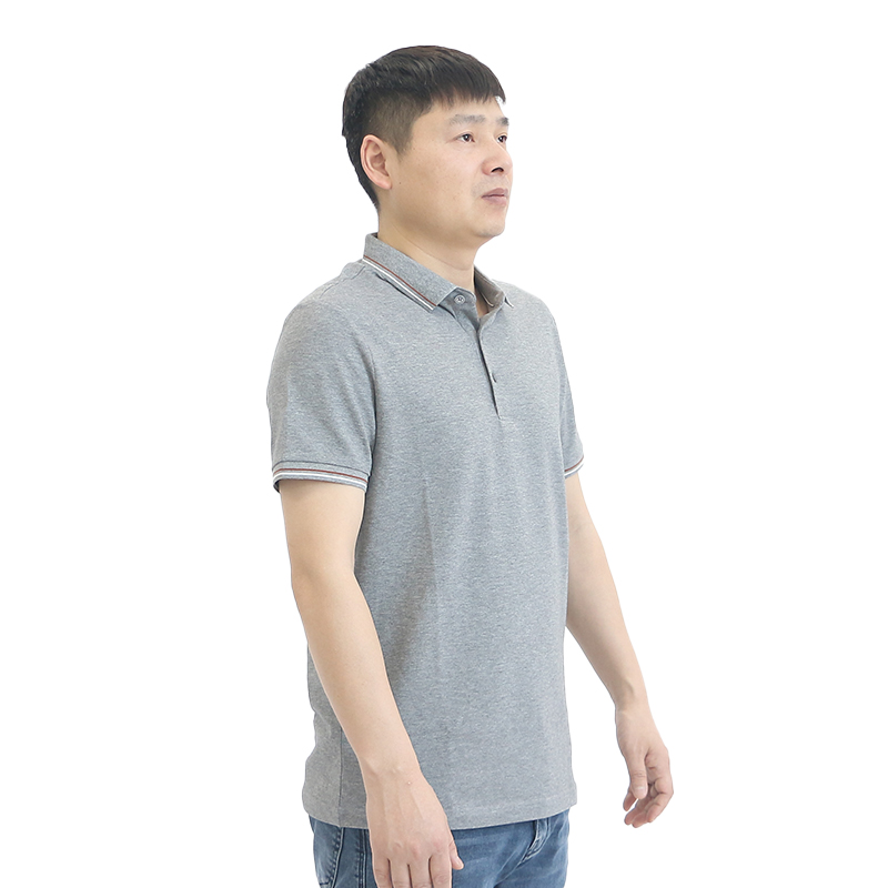 九州缘BD1TF2523118R2N POLO衫 S-4XL(计价单位:件)灰色高清大图
