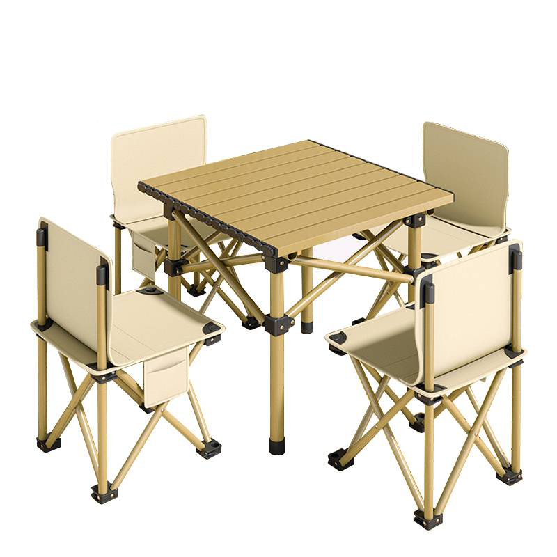 嘉众忆 户外桌椅套装露营折叠椅套装5件套 JZY-LY820 套高清大图