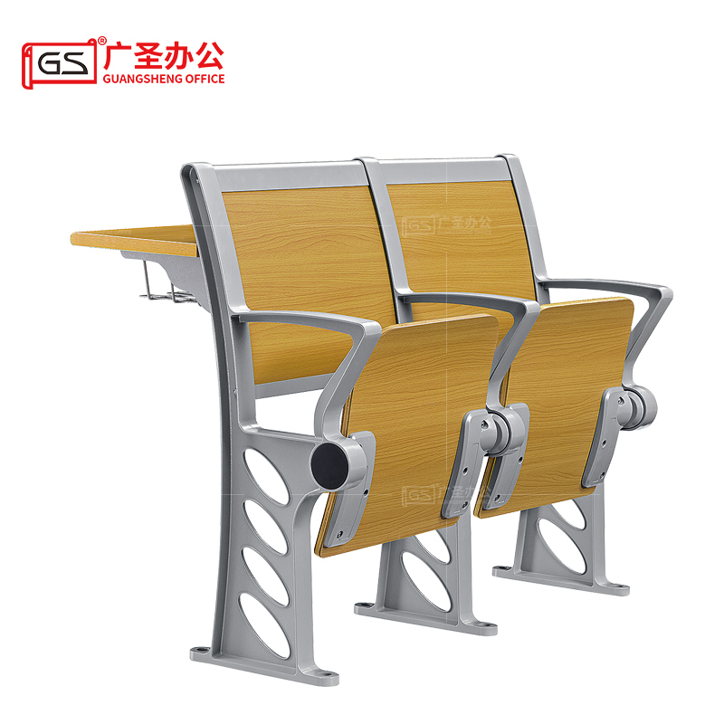 GS 阶梯椅礼堂椅中排带写字板 GSKY40高清大图
