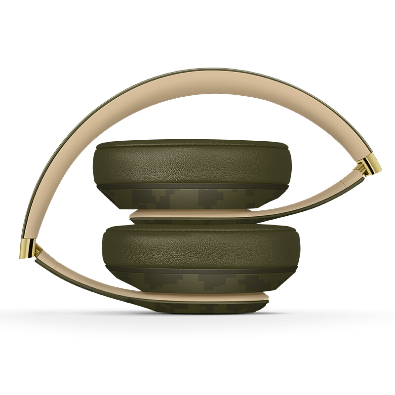 Beats Studio3 Wireless 魔音 头戴式 蓝牙无线游戏耳机 至臻音效 自适应消噪 迷彩绿