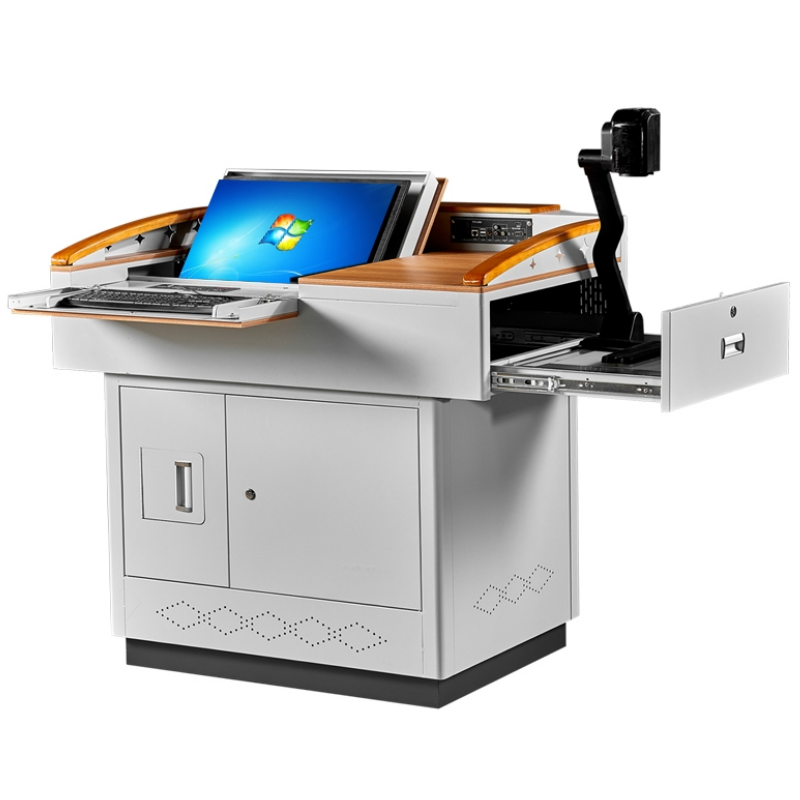 首指(SZ)多媒体讲台/BD-06 灰白