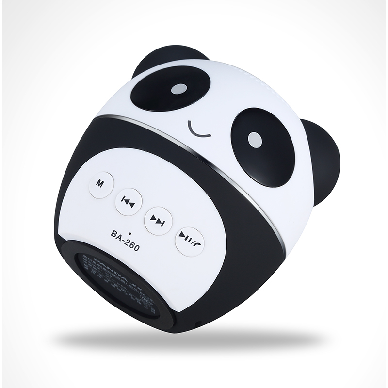 熊猫(PANDA) BA-260蓝牙插卡音箱无线迷你小钢炮低音炮便携充电音箱