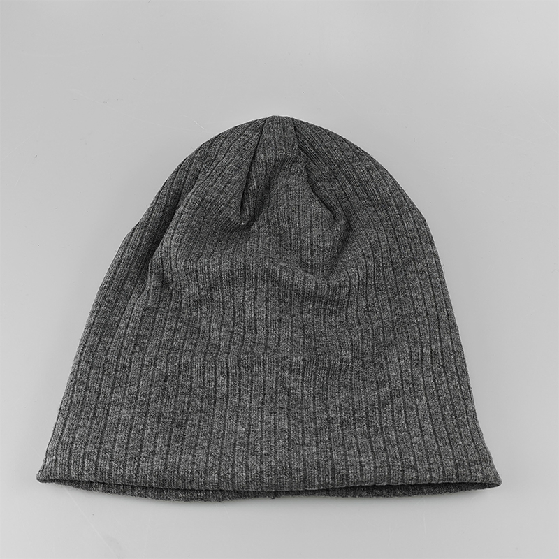 鸽护 针织帽 GH179QDK-深灰色 顶高清大图