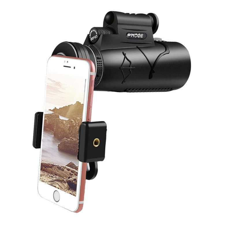 升级款红外激光手机夹无支架望远镜清30000米成人微光夜视倍单筒接