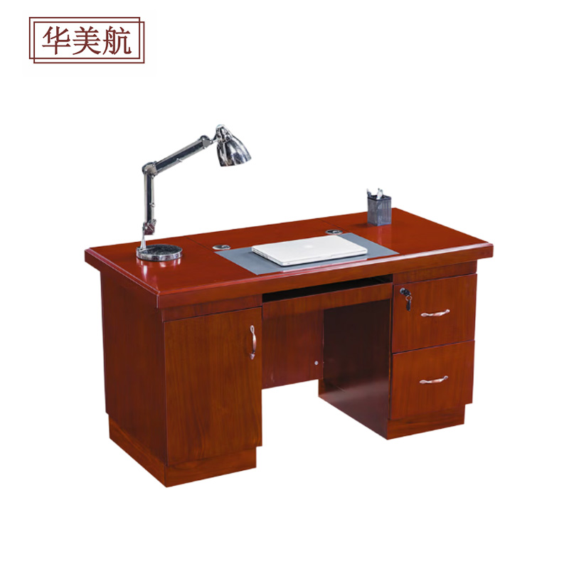华美航 办公桌 1400*700*760mm张高清大图