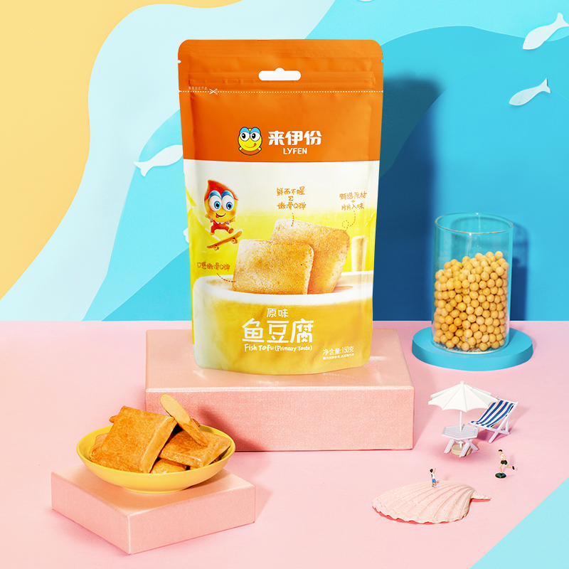 来伊份-鱼豆腐(原味)150g(电商)*6