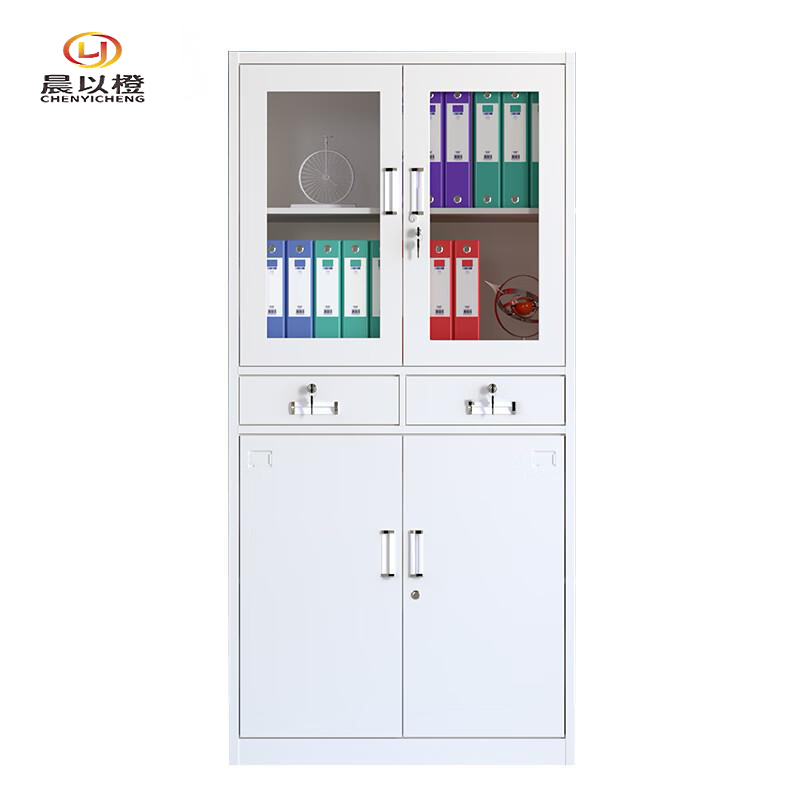 晨以橙 中二斗资料文件柜 850*390*1800mm 台