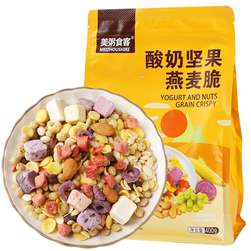桑克拉(SUN CLARA)酸奶坚果燕麦脆400g/袋