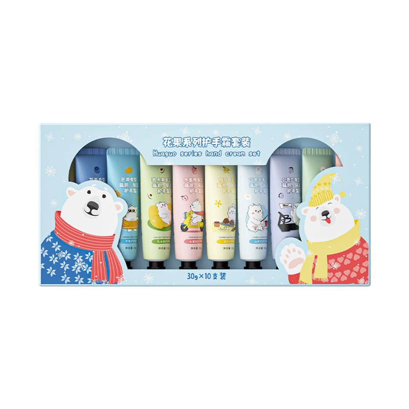 GMH小熊护手霜套盒10支
