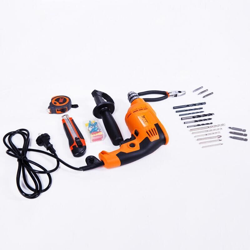 [苏宁自营]工蜂550W 家用冲击钻套装 电动工具/电钻/电动螺丝刀GI550