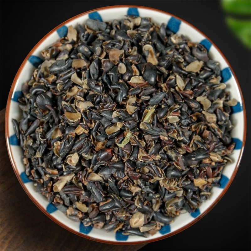 甄选黑豆皮100克正品干货新货豆皮黑豆皮绿芯乌豆衣枕头黑豆壳正品高清大图