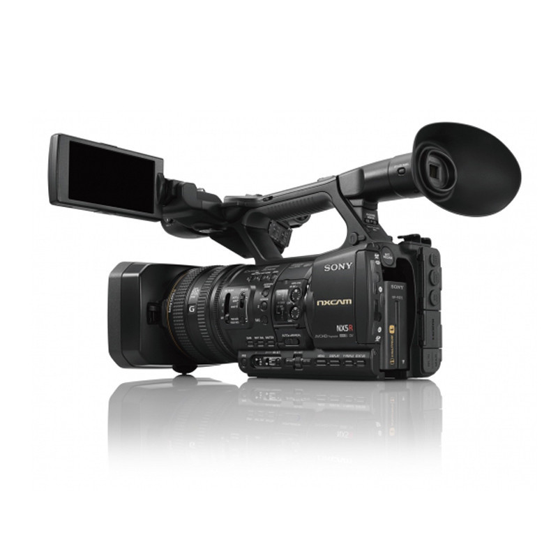 索尼(SONY)HXR-NX5R专业摄像机广播级摄录一体机高清摄像机套餐(含索尼64G卡*2+F970电池+包)