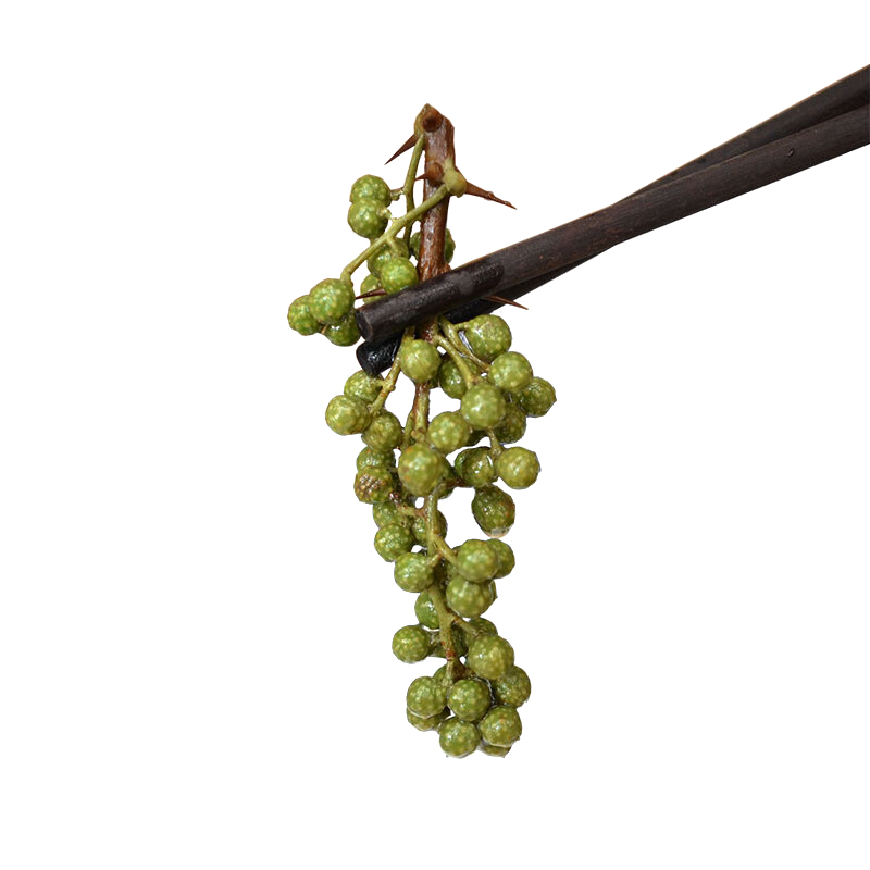 爱蜀味四川金阳特产新鲜花椒保鲜特麻藤椒生青花椒麻椒350g新鲜青藤椒