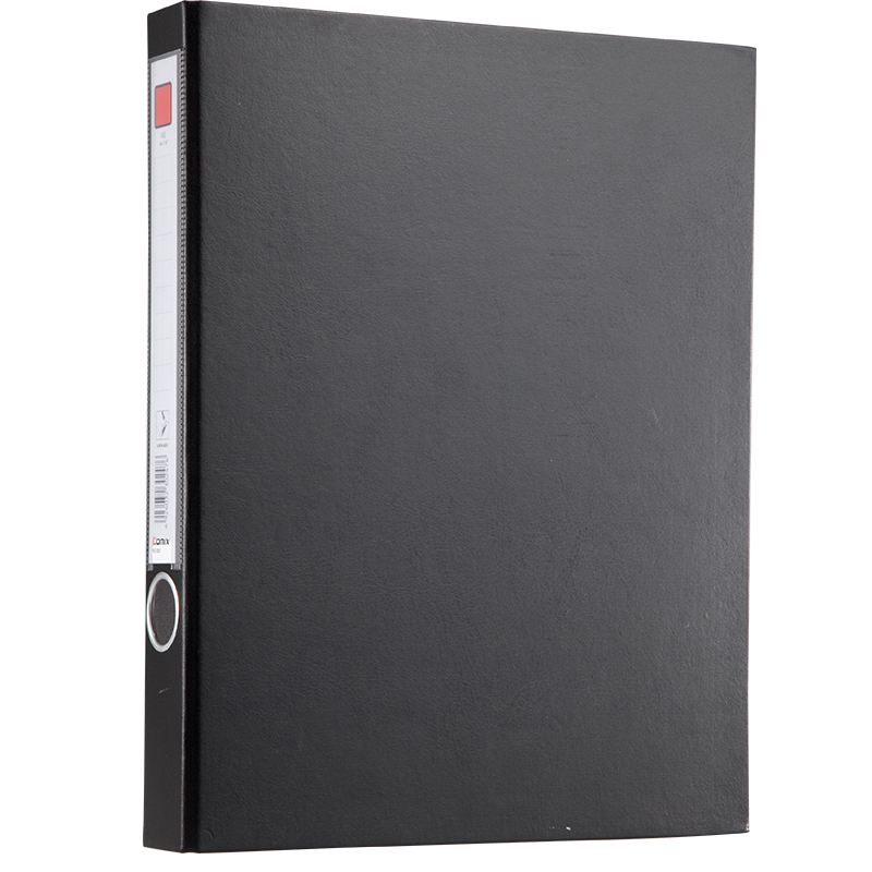 齐心 NO.333 办公必备纸板夹 A4 长押夹+板夹 黑 单个装高清大图