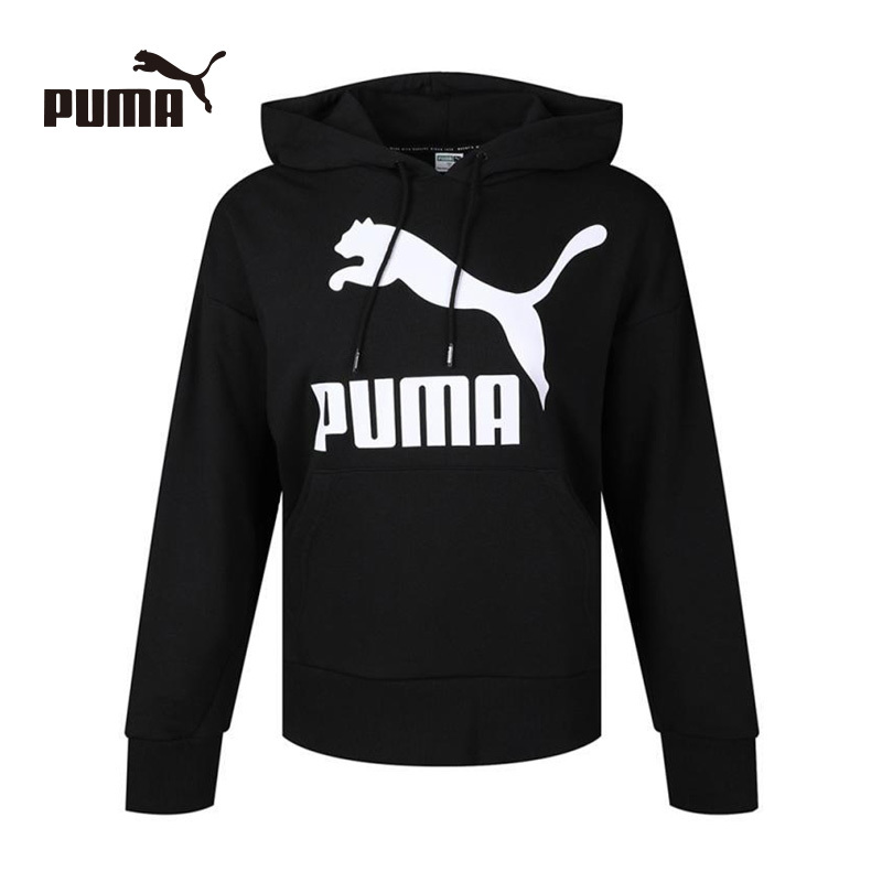 彪马 Puma 新款女子印花连帽休闲卫衣Classics Logo Hoody Regul 59919701