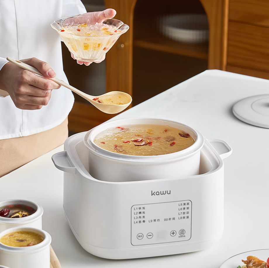 卡屋多功能电炖锅 四季鲜润养温润隔水柔炖 加倍香浓高清大图