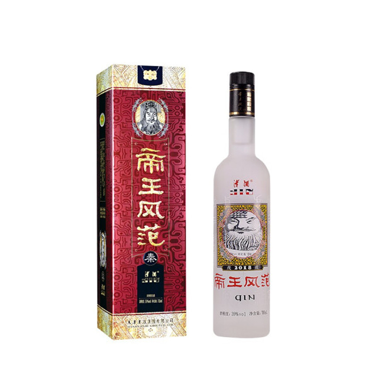 津酒39°帝王风范700mL *4 浓香型商务白酒 礼盒装