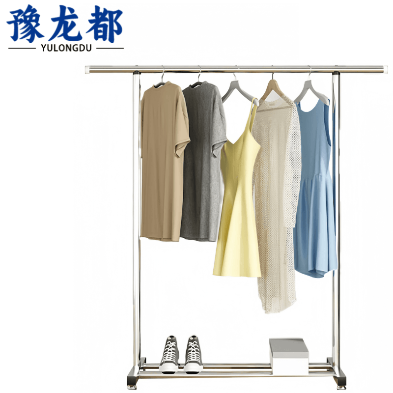 豫龙都不锈钢晾衣架伸缩款个高清大图