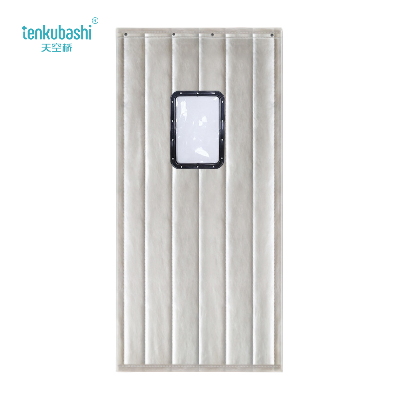 天空桥 棉门帘 MML-95银灰色40*60cm五层棉 平方米高清大图