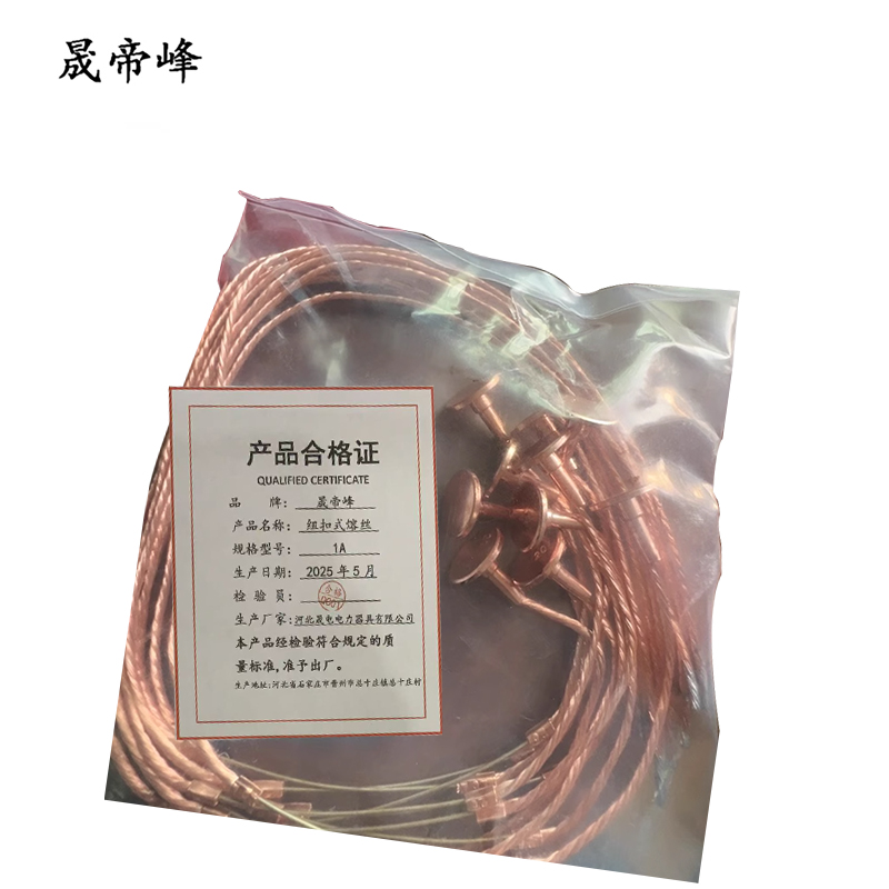 晟帝峰 纽扣式熔丝 1A 根高清大图