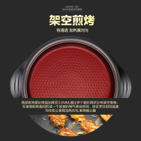 苏泊尔（SUPOR）电饼铛煎烤机电火锅 架空煎烤 6L大容量煎烤盘 控制方式 机械式