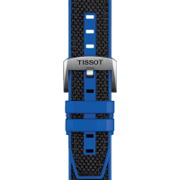 天梭(TISSOT)瑞士手表 海星系列腕表 针织带石英男表T120.417.17.051.03