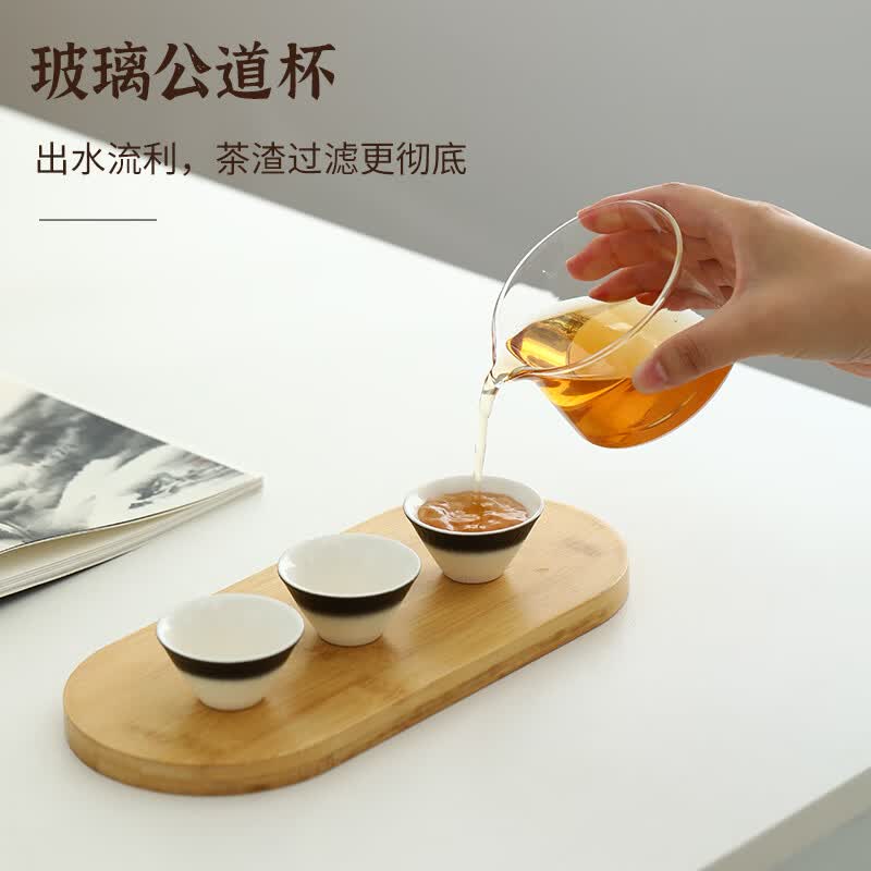 好来宝 旅行茶具一壶3杯 HLB-CJ009高清大图