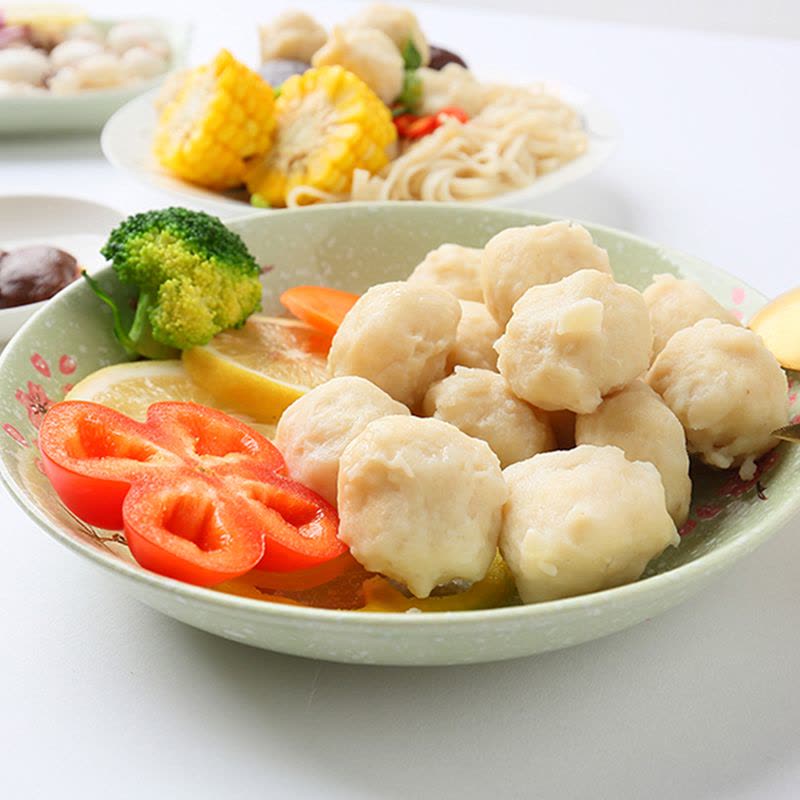 暖男厨房花枝丸250*4包火锅食材丸类生鲜冷冻图片