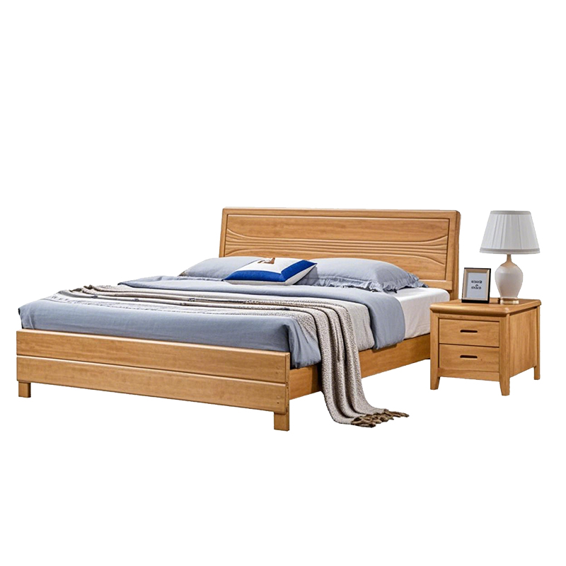 合祥源 简约实木床 1500*2000*1040mm QX-C49 单位:张高清大图