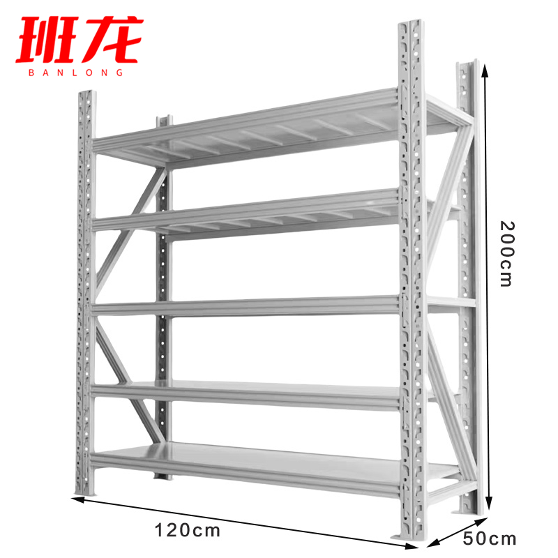 班龙材料架层架1.2*0.5*2m承重300kg/组高清大图