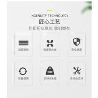 松纳Un4.2m 竹节梯子 伸缩直梯 4.2米 铝合金材质 便携竹节梯阁楼梯工程折叠步梯子