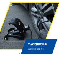 米其林(MICHELIN)车载充气泵家用脚踩双缸汽车轮胎小轿车打气泵打气筒便携式 抖音