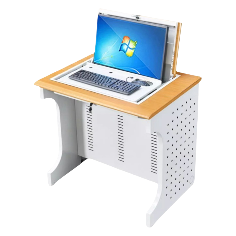 珂洋 翻转电脑桌 单人位 张高清大图