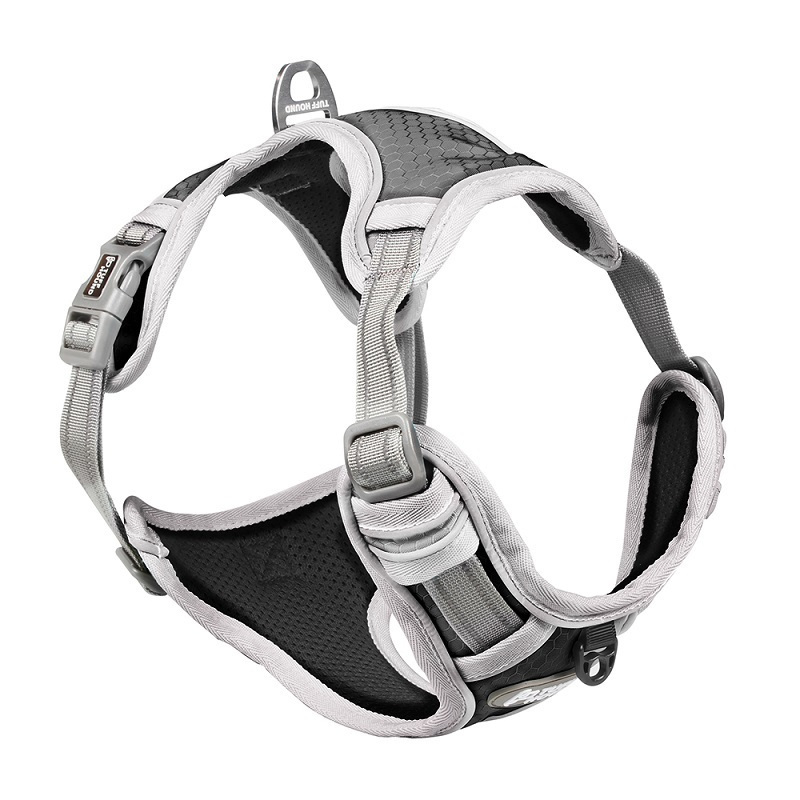 Tuff Hound出行装备tuff Hound狗狗胸背四点位双背心黑灰l号小型中型大型犬金毛拉布拉多泰迪狗狗宠物用品胸背牵引 带套装 价格图片品牌报价 苏宁易购睿迅佳品宠物用品专营店