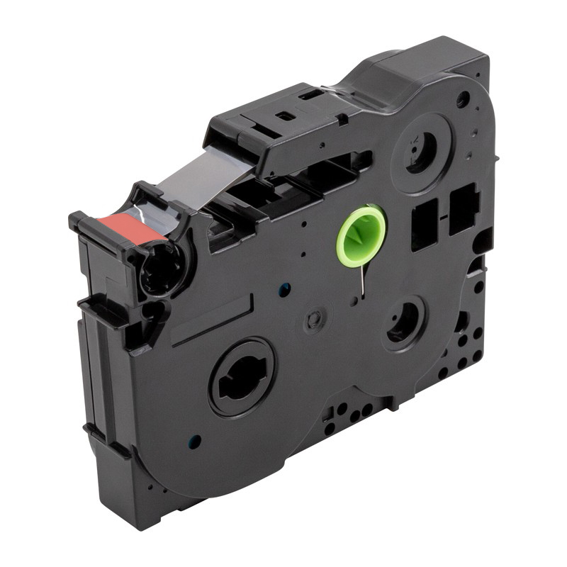 爱墨 AZE-431标签色带红底黑字12mm /个高清大图